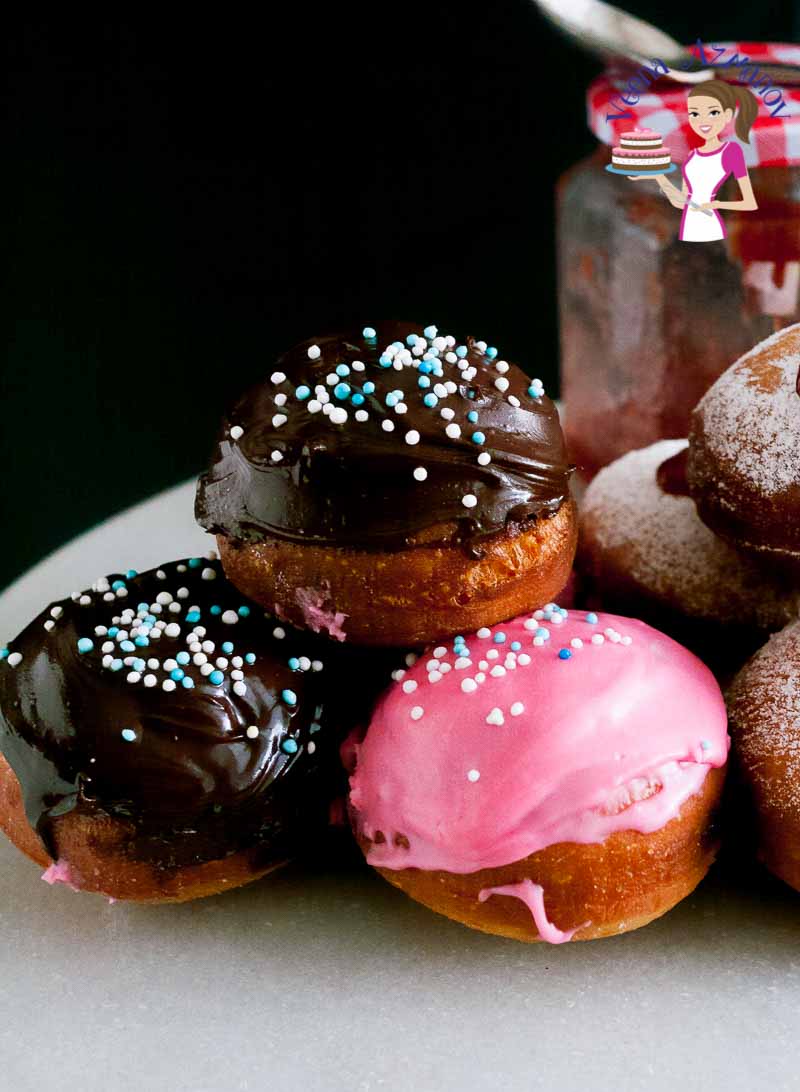 How to make Glazed Chocolate Doughnuts Veena Azmanov