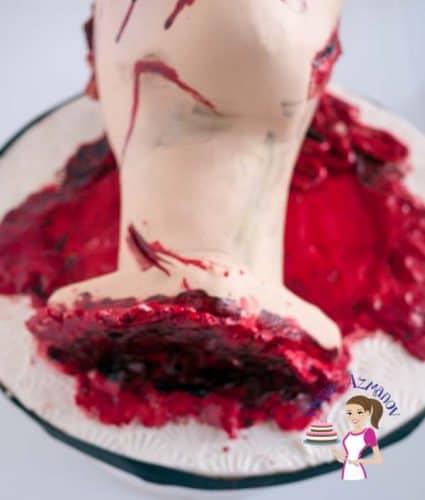 This Halloween Brain Spill Head cake was made for a 16th Birthday celebration. The cake Moist Chocolate cake with Vanilla frosting and fondant accents. This Halloween Brain Spill Head cake was made for a 16th Birthday celebration. The cake Moist Chocolate cake with Vanilla frosting and fondant accents.