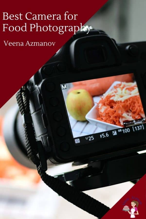 Wondering which camera you need for your cake and food pictures?