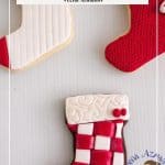 Pinterest image for Christmas Cookie Decorating Ideas.