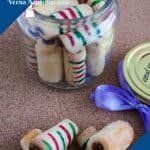 Pinterest image for date roll cookies