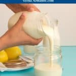 Pinterest image for evaporated milk.