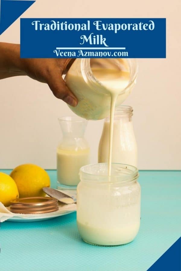 Pinterest image for evaporated milk,