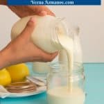 Pinterest image for evaporated milk.