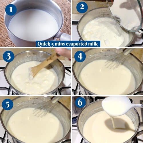 How to Make Evaporated Milk (2 Easy Ways – Stovetop & 5-Minute Quick ...
