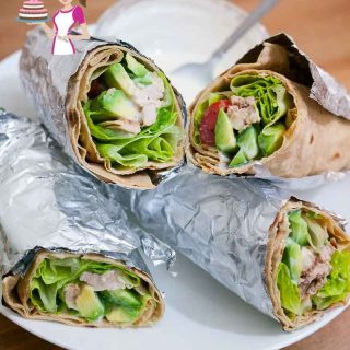 These healthy chicken wrap are simple, super easy and fun to make. The creamy avocado, salad with yogurt and mustard dressing is so super delicious I bet you will be making it more often then you plan.