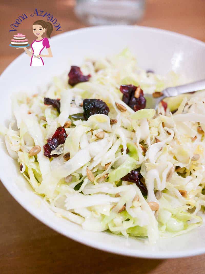 A light and refreshing yet simplest and easy salad to make is this cabbage salad dressed with toasted sunflowers seeds and sweet cranberries. I keep the nice crunch of freshness but not the raw bite of leaves and I'll show you how. A light and refreshing yet simplest and easy salad to make is this cabbage salad dressed with toasted sunflowers seeds and sweet cranberries. I keep the nice crunch of freshness but not the raw bite of leaves and I'll show you how.