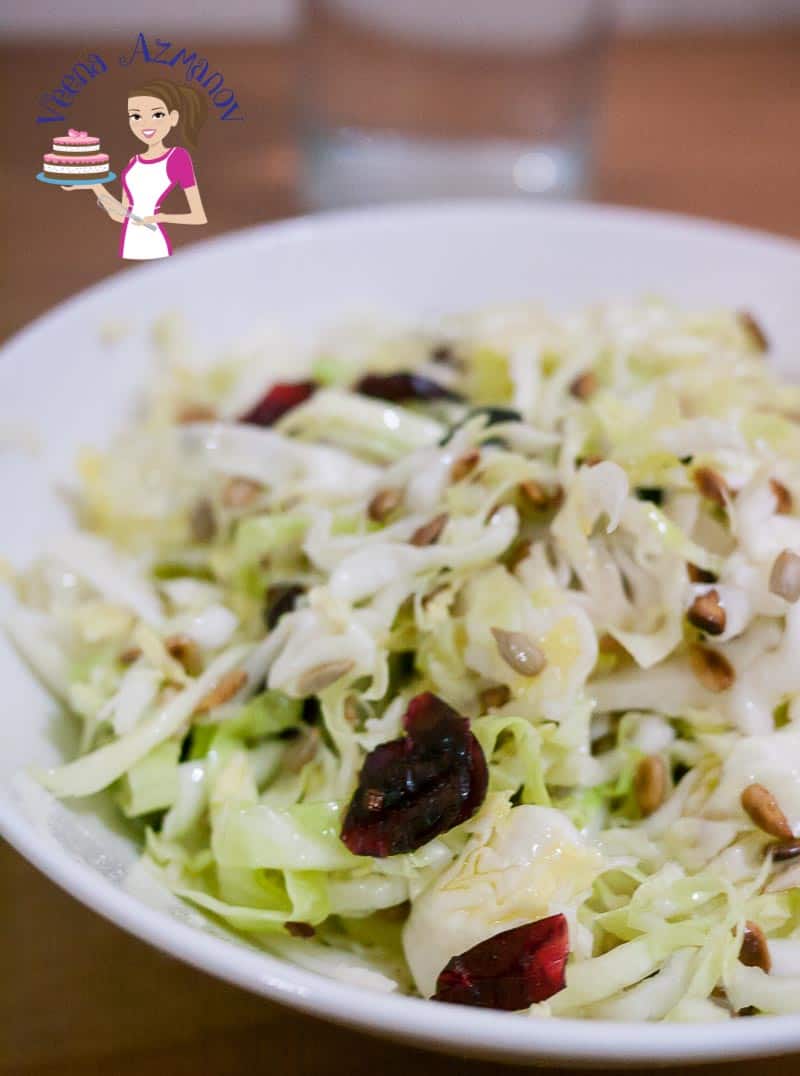 A light and refreshing yet simplest and easy salad to make is this cabbage salad dressed with toasted sunflowers seeds and sweet cranberries. I keep the nice crunch of freshness but not the raw bite of leaves and I'll show you how. A light and refreshing yet simplest and easy salad to make is this cabbage salad dressed with toasted sunflowers seeds and sweet cranberries. I keep the nice crunch of freshness but not the raw bite of leaves and I'll show you how.