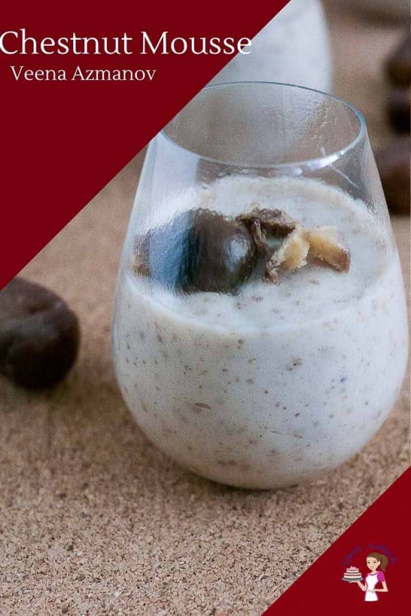 How to Make Homemade Mousse with Roasted Chestnuts