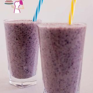 Nothing beats the summer blues better than this Blueberry Banana Chia Smoothie. Light and refreshing this classic combination of tart blueberries with the creamy nutritious bananas and chia make summer more fun and enjoyable.