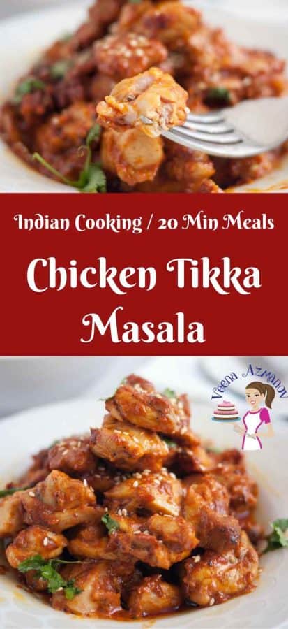 Unlike popular belief the Indian Chicken Tikka Masala is simple and quick to make! The process is as simple as adding all ingredients in a bowl and cooking. This is a great recipe cooked in a pan and served over a bowl or rice or threaded over a skewers served with Chapati or Naan. An absolutely treat in summer or winter.
