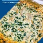 pinterest image for quiche