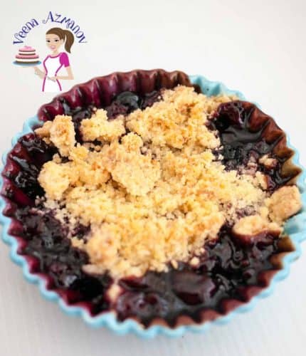 Perfect homemade Crumble Recipe with Blueberry every single time