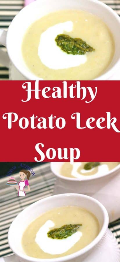 A healthier potato leek soup in less than 30 minutes with nutritious leeks and wholesome potatoes.