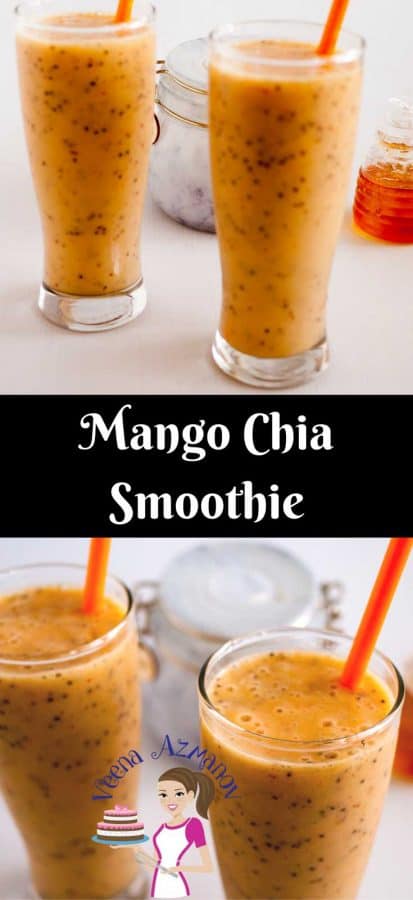 This creamy mango chia smoothie with yogurt makes a healthy, light and refreshing summer drink you will want to enjoy more often than you plan. Make it with fresh, frozen or canned mangoes and enjoy this drink all year round.
