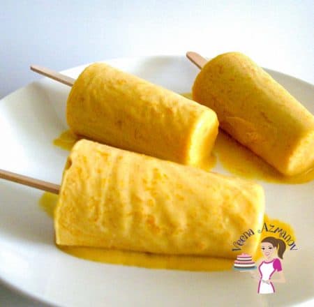 Unlike traditional recipes this mango Kulfi is simple, easy and quick. Made with fresh or frozen mangoes and a few semi homemade ingredients this Indian mango ice cream is truly addictive.