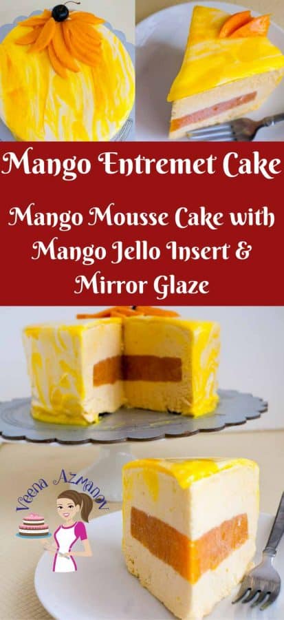 The exotic entremet dessert cake is an absolute show stopper! Delicious mango mousse cake with a mango jello center that just melts in the mouth. Glazed with a creamy mirror glaze for that ultimate smooth finish. Looks quite complicated but is quite achievable. The real challenge is waiting!
