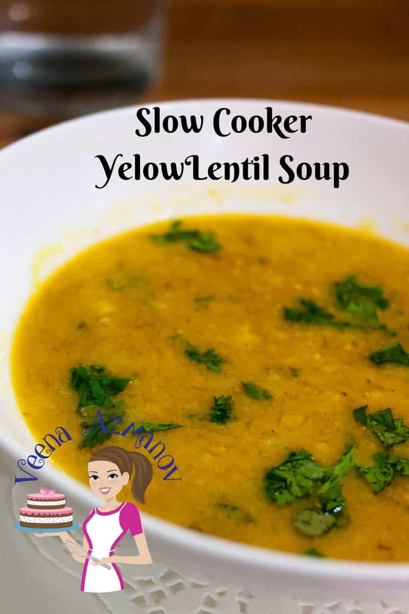 This slow cooker lentil soup is not just nutritious but hearty and flavorful. Serve it with crusty bread and a side salad for a simple week night dinner. The lentils are cooked until so soft you can barely see the grains. The fresh cilantro add so much more than just flavor. This slow cooker lentil soup is not just nutritious but hearty and flavorful. Serve it with crusty bread and a side salad for a simple week night dinner. The lentils are cooked until so soft you can barely see the grains. The fresh cilantro add so much more than just flavor.