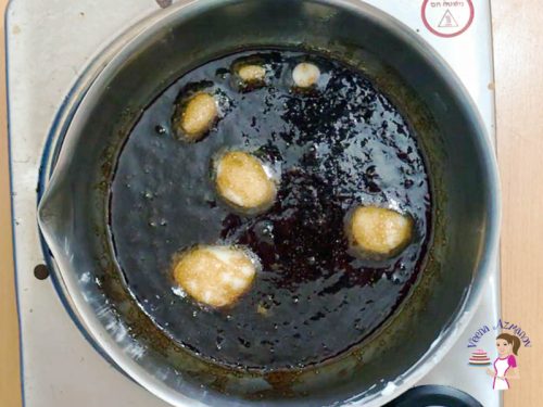 melt ingredients in a saucepan