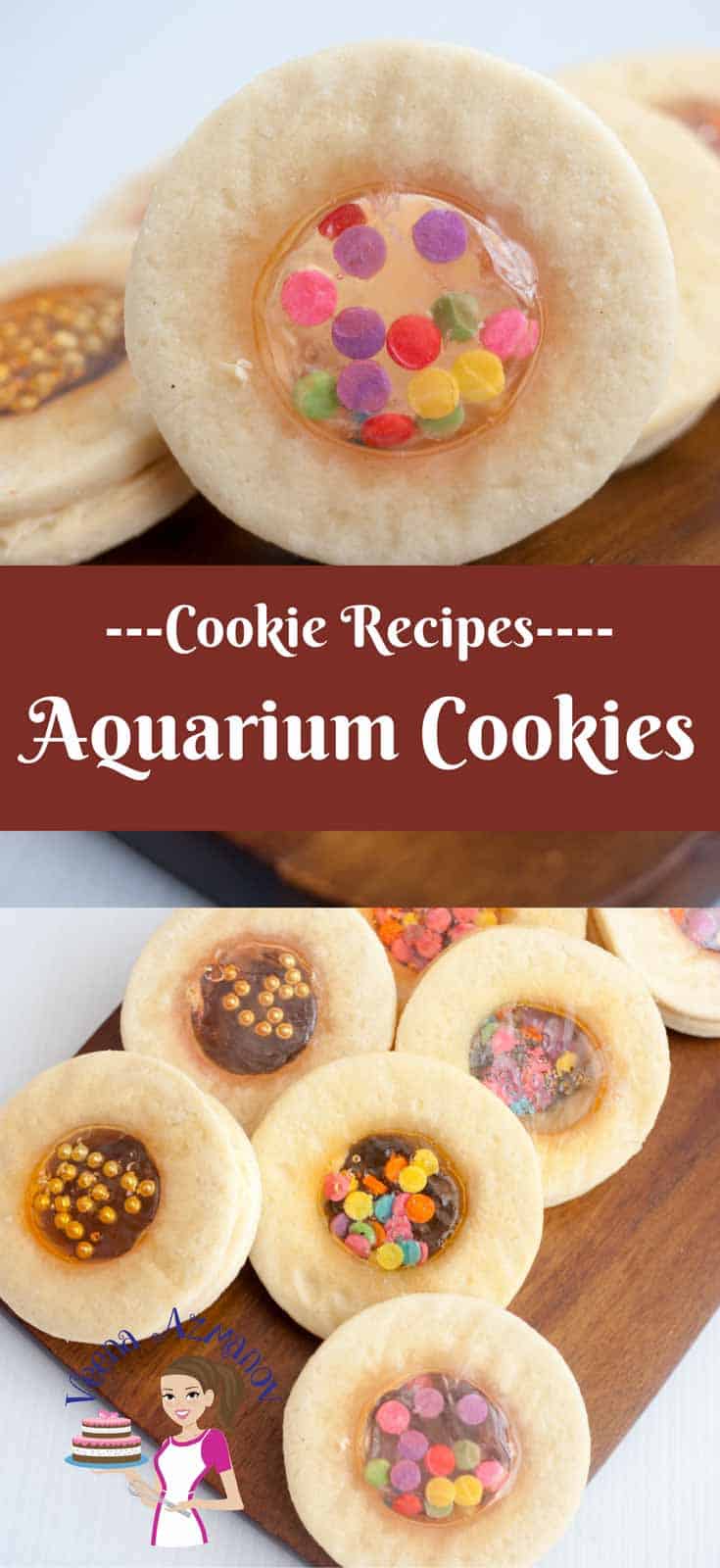 The aquarium cookies are a beautiful twist on the classic stained glass cookies with treats filled in between two cookies. Made with my delicious shortbread cookie as a base these will melt in the mouth while you explore the treats. The aquarium cookies are a beautiful twist on the classic stained glass cookies with treats filled in between two cookies. Made with my delicious shortbread cookie as a base these will melt in the mouth while you explore the treats.
