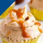 Pinterest image for Butterscotch Frosting.