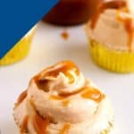 Pinterest image for Butterscotch Frosting.