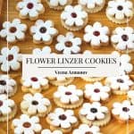 Pinterest image for Jam Linzer Cookies.