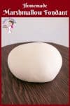Homemade Fondant, Marshmallows, 15 minutes, only 3 ingredients