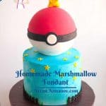 Pinterest image for marshmallow fondant.