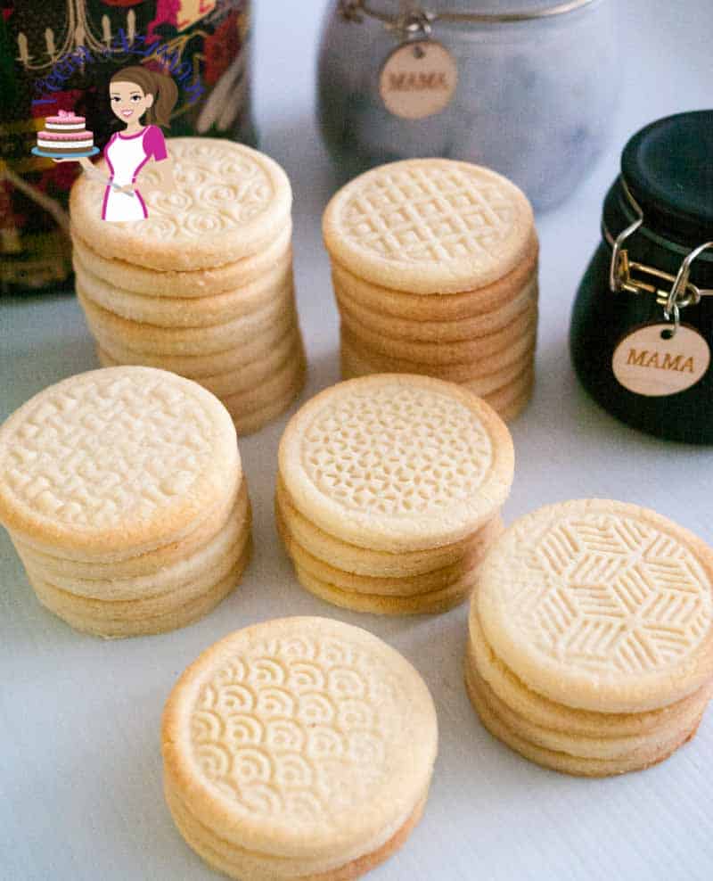 Melt In The Mouth Shortbread Stamped Cookies Veena Azmanov