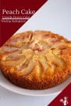 How to make an Upside Down Cake with Fresh Peaches