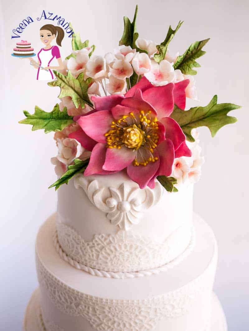 Cake Flowers/Gum Paste Flowers/Sugar Flowers/Gum Paste Single Flowers