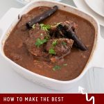 Pinterest image for Beef in Slow cooker with Red Wine.