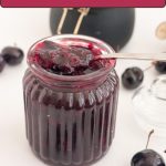 Pinterest image for Cherry Pie Filling from Scratch.
