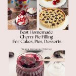 Pinterest image for Cherry Pie Filling from Scratch.