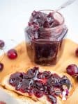 An image optimized for social sharing for homemade cherry jam. The best recipe on how to make cherry jam.