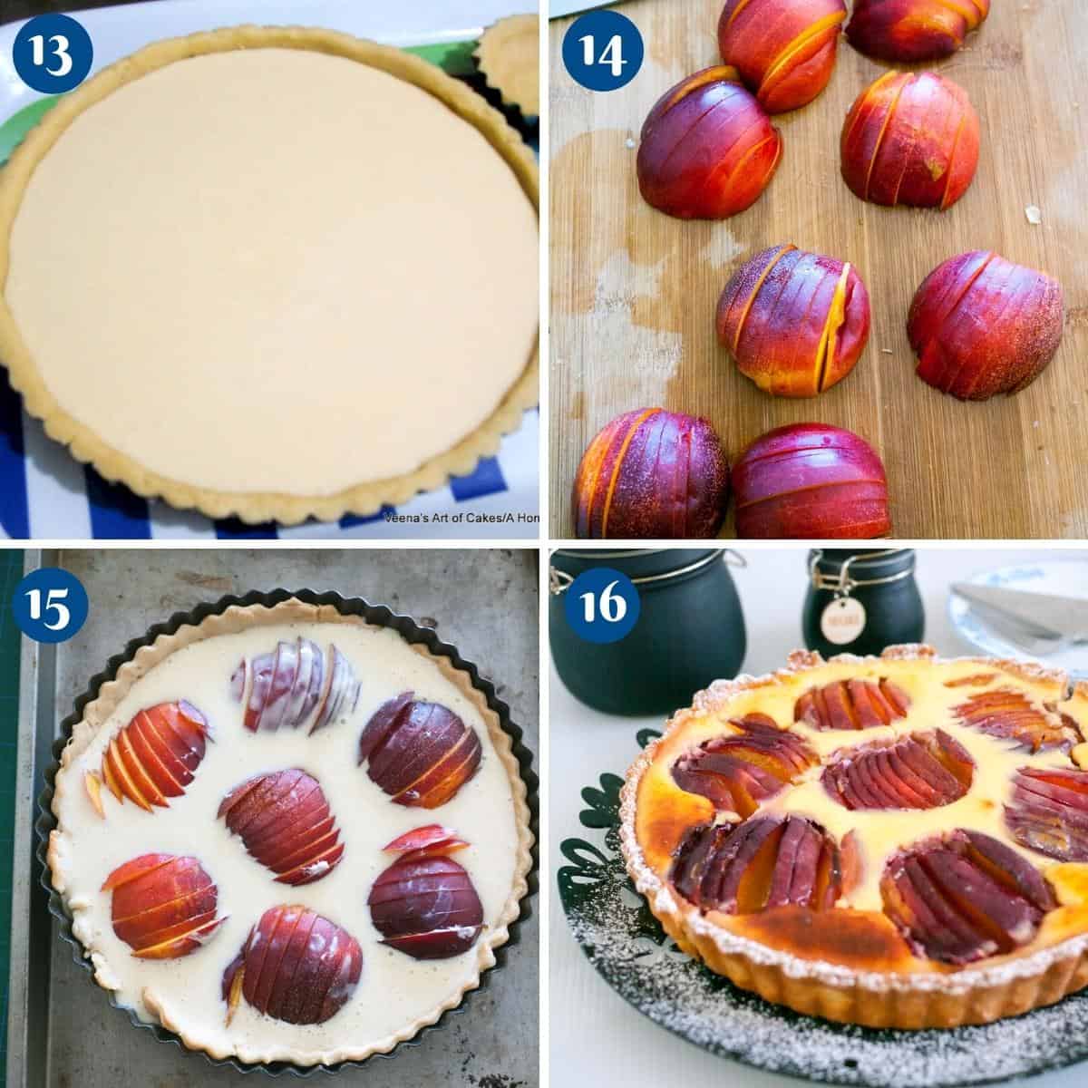 How to make a gorgeous Nectarine Tart - Days of Jay