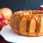 How to make a bundt cake with pumpkin, coconut, and caramel