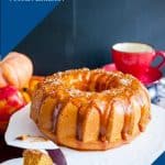 How to make a bundt cake with pumpkin, coconut, and caramel