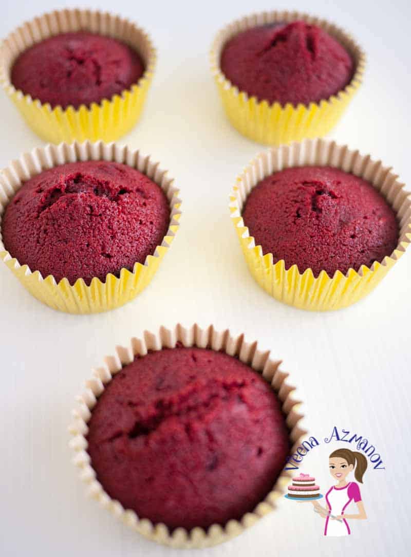 Red velvet cupcakes.