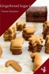 Use this no-spread gingerbread dough to decorate sugar cookies this Christmas