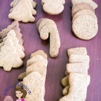 These Gingerbread Sugar Cookies are perfect for this time of the year weather you want to eat them as is or decorate them. Unlike regular gingerbread cookies these do not spread which makes them perfect for decorating with fondant and adding them to the cookie hamper.