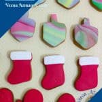 Pinterest image for gingerbread cookies