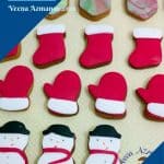 Pinterest image for gingerbread sugar cookies