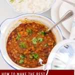 Pinterest image for Mixed Beans Sprouts Curry.