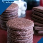 Pinterest image for eggless sugar cookies