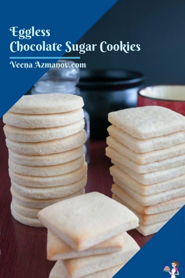 Pinterest image for sugar cookies