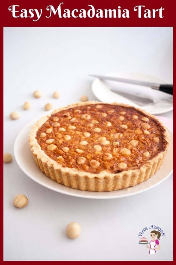 Shortcrust Tart, Macadamia Nuts, Pie filling, Nuts tart