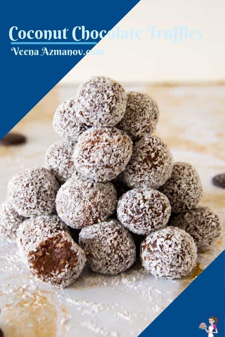 Pinterest image for truffles