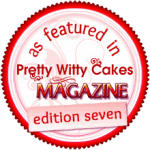 A banner for a cake decorating magazine.
